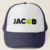 Jacob Tennis Trucker Hat Trucker Pet (Voorkant)