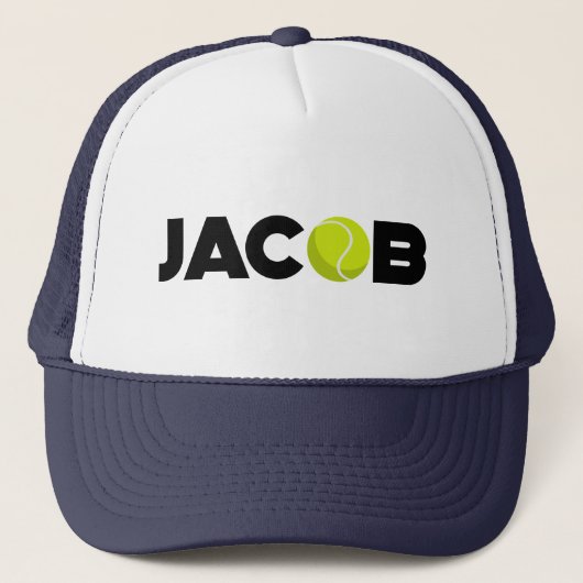 Jacob Tennis Trucker Hat Trucker Pet (Voorkant)