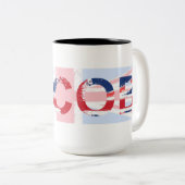 Jacob Tweekleurige Koffiemok (Voorkant rechts)