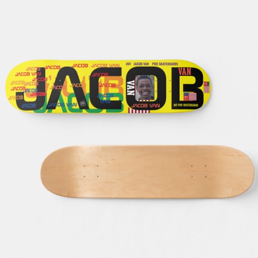JACOB VAN 2 8 1/4" Skateboard Deck (Horizontaal)