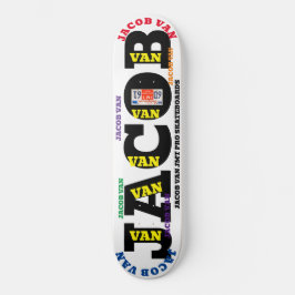 JACOB VAN 8 1/4" Skateboarddek Persoonlijk Skateboard