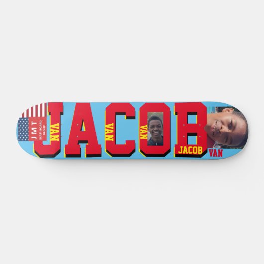 JACOB VAN JMT 7 3/4" Skateboard Deck (Horizontaal)