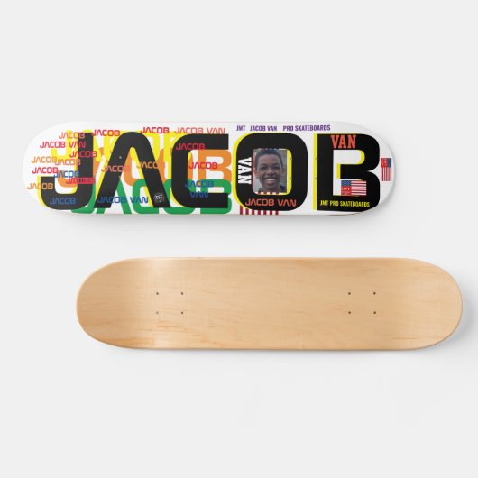 JACOB VAN JMT 7 3/4" Skateboard Deck (Horizontaal)