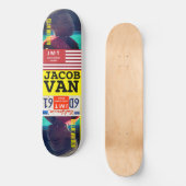 JACOB VAN JMT 8 1/4" Skateboard Deck (Voorkant)