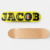 JACOB VAN JMT 8 1/4" Skateboard Deck (Horizontaal)