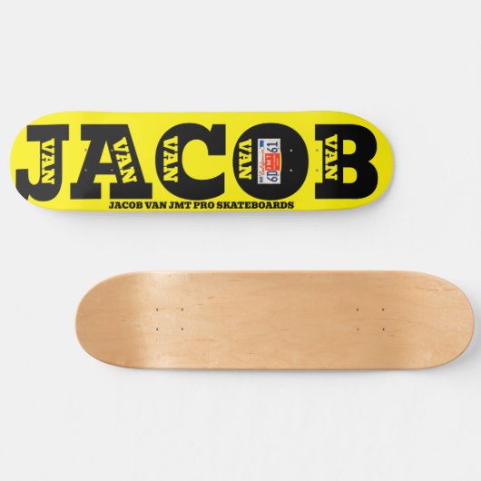 JACOB VAN JMT 8 1/4" Skateboard Deck (Horizontaal)