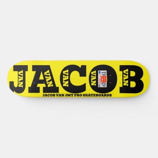 JACOB VAN JMT 8 1/4" Skateboard Deck (Horizontaal)