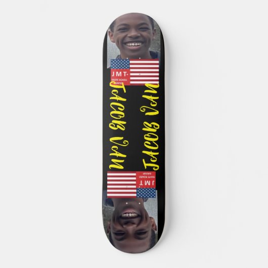 JACOB VAN JMT 8 1/4" Skateboarddek Persoonlijk Skateboard (Voorkant)