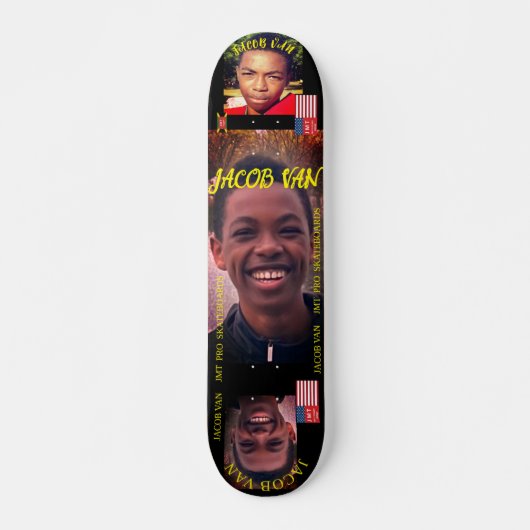 JACOB VAN OFFICIAL JMT 7 3/4" Skateboard Deck (Voorkant)