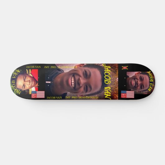 JACOB VAN OFFICIAL JMT 7 3/4" Skateboard Deck (Horizontaal)