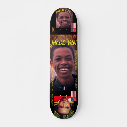 JACOB VAN OFFICIAL JMT 7 3/4" Skateboard Deck (Voorkant)