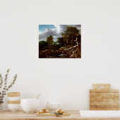 Jacob van Ruisdael Forest Scene Poster (Keuken)