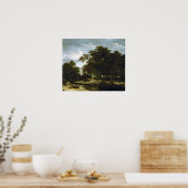 Jacob van Ruisdael The Great Forest Poster (Keuken)