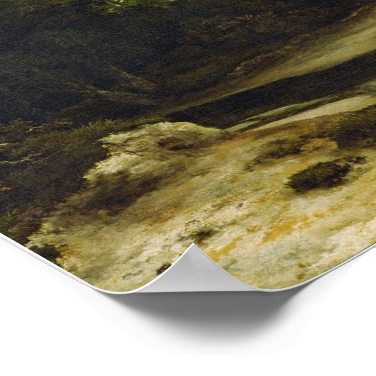 Jacob van Ruisdael The Great Forest Poster (Hoek)