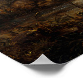 Jacob van Ruisdael Two undershot Watermills Poster (Hoek)