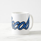 Jacob Vorname Name blue Tasse Kaffeetasse Koffiemok (Voorkant rechts)