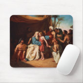 Jacob weigert Benjamin vrij te laten, 1829 (olie o Muismat (Met muis)