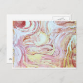 Jacob worstelen met de engel (abstract schilderij) briefkaart (Voorkant / Achterkant)