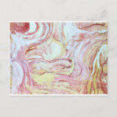 Jacob worstelen met de engel (abstract schilderij) briefkaart (Voorkant)