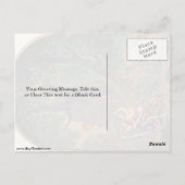 Jacob Wrestling with Angel van Eugene Delacroix Briefkaart (Achterkant)