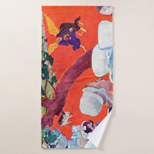 Jacob Wrestling with the Angel, Gauguin Badhanddoek (Badhanddoek)