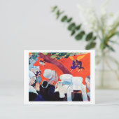 Jacob Wrestling with the Angel, Gauguin Briefkaart (Staand voorkant)