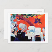 Jacob Wrestling with the Angel, Gauguin Briefkaart (Voorkant / Achterkant)