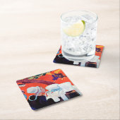 Jacob Wrestling with the Angel, Gauguin Kartonnen Onderzetters (Insitu)