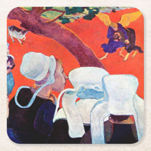 Jacob Wrestling with the Angel, Gauguin Kartonnen Onderzetters