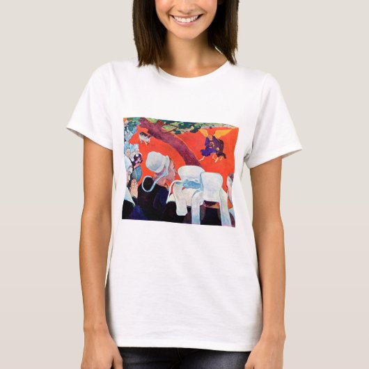 Jacob Wrestling with the Angel, Gauguin T-shirt (Voorkant)
