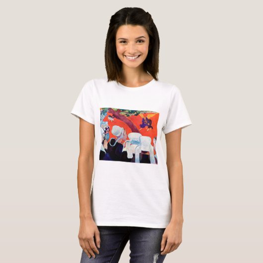 Jacob Wrestling with the Angel, Gauguin T-shirt (Voorkant volledig)