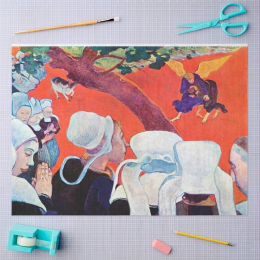 Jacob Wrestling with the Angel, Gauguin Tissuepapier (Craft)