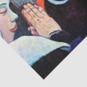 Jacob Wrestling with the Angel, Gauguin Tissuepapier (Detail)