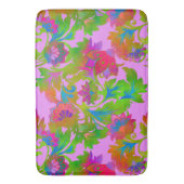 Jacobeaanse Bloem Twist Blush Badmat (Voorkant Verticaal)