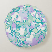 Jacobeaanse Collage Rond Kussen (Achterkant)