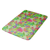 Jacobean Bloem Twist Krijt Badmat (Gekanteld)