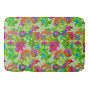 Jacobean Bloem Twist Krijt Badmat
