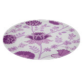 Jacobean Bloemen LG Patroon Pinks op Wit Snijplank (Hoek)