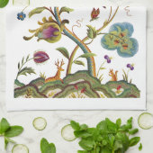 Jacobean Crewel Embroidery Tree of Life Theedoek (Gevouwen)