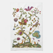 Jacobean Crewel Embroidery Tree of Life Theedoek (Verticaal)