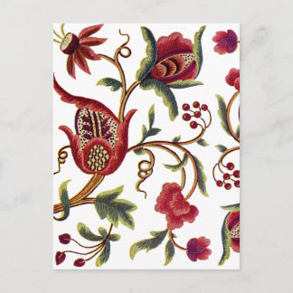 Jacobean Embroidery Briefkaart