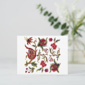 Jacobean Embroidery Briefkaart (Staand voorkant)