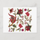 Jacobean Embroidery Briefkaart (Voorkant)