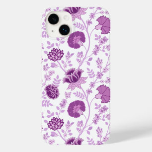 Jacobean Floral Big Pattern Pinks op wit Case-Mate iPhone 14 Plus Hoesje