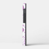 Jacobean Floral Big Pattern Pinks op wit Case-Mate iPhone Case (Achterkant / Links)