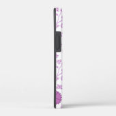 Jacobean Floral Big Pattern Pinks op wit Case-Mate iPhone Case (Achterkant / Rechts)