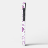 Jacobean Floral Big Pattern Pinks op wit Case-Mate iPhone Case (Achterkant / Links)