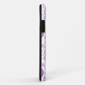 Jacobean Floral Big Pattern Pinks op wit Case-Mate iPhone Case (Achterkant/rechts)