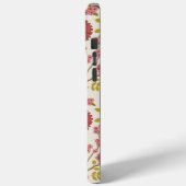 Jacobean Floral Big Pattern Reds Pinks Gold Cream Case-Mate iPhone Case (Achterkant / Links)