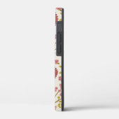 Jacobean Floral Big Pattern Reds Pinks Gold Cream Case-Mate iPhone Case (Achterkant / Links)